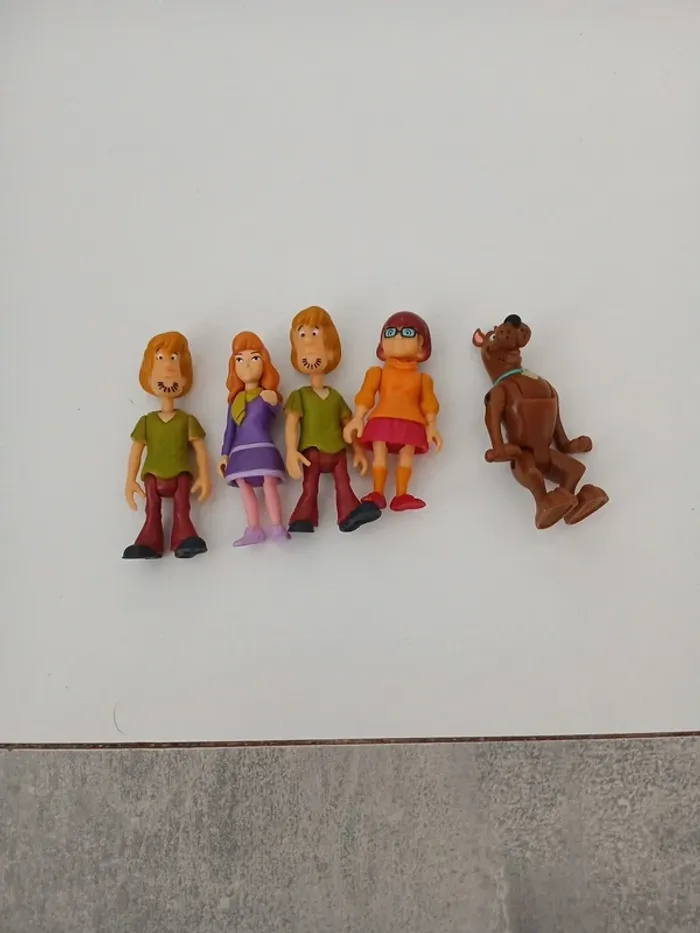 Jouets figurines scooby doo