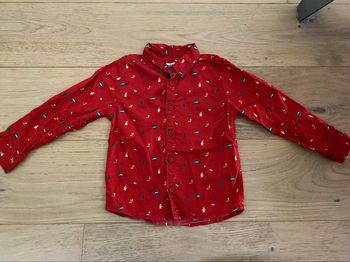 Chemise de Noël  garçon 3 ans