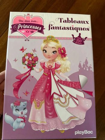1.2.3. Princesses. Tableau fantastique play-back, 350 stickers.