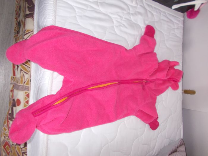 combinaison nounours rose 3 mois