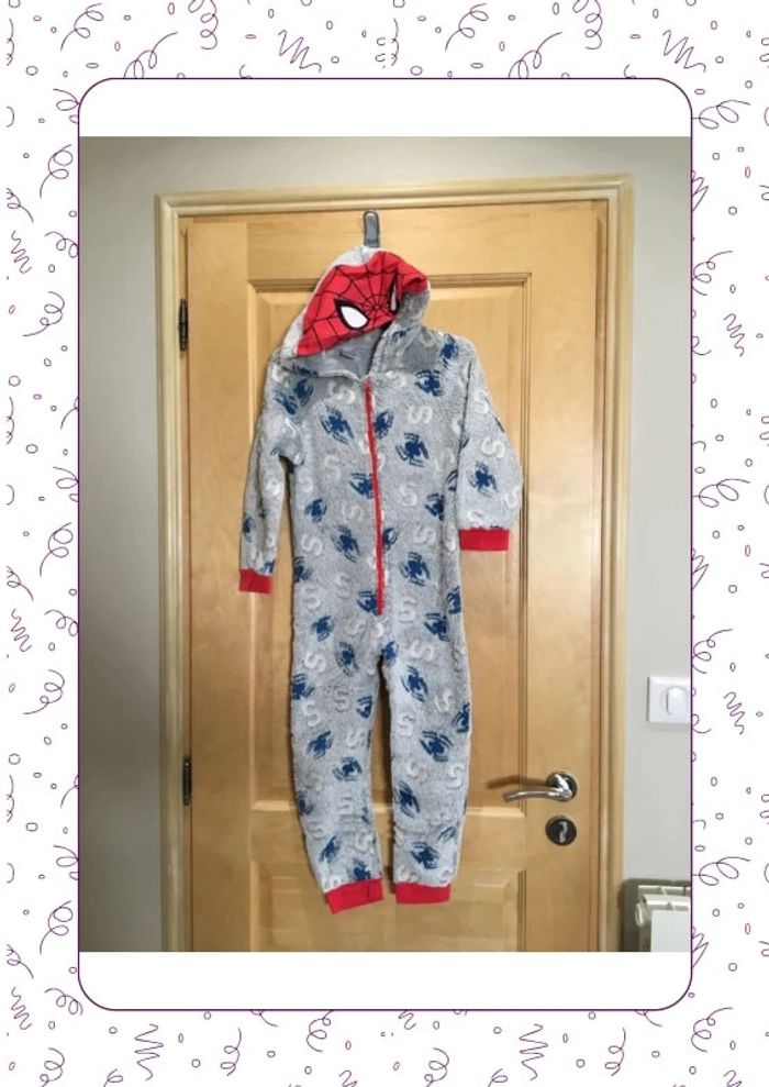 Combinaison polaire Spiderman