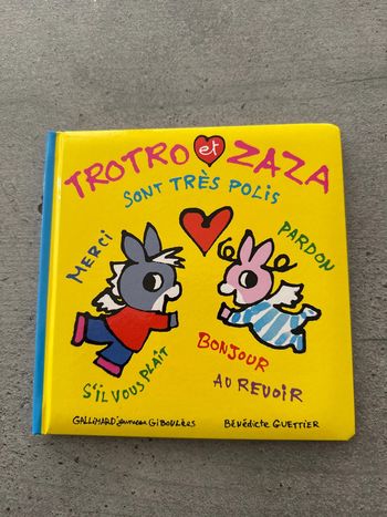 Livre trotro et zaza