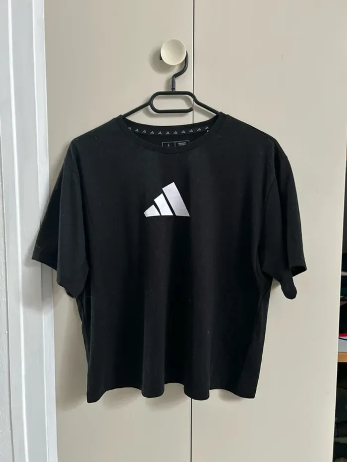 T shirt noir adidas