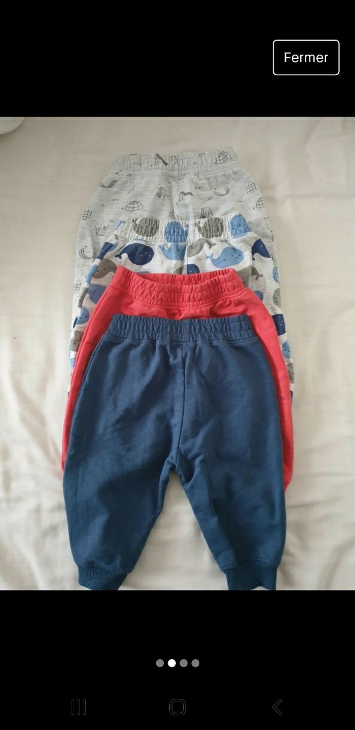 Lot 4 joggings 6 mois - photo numéro 4