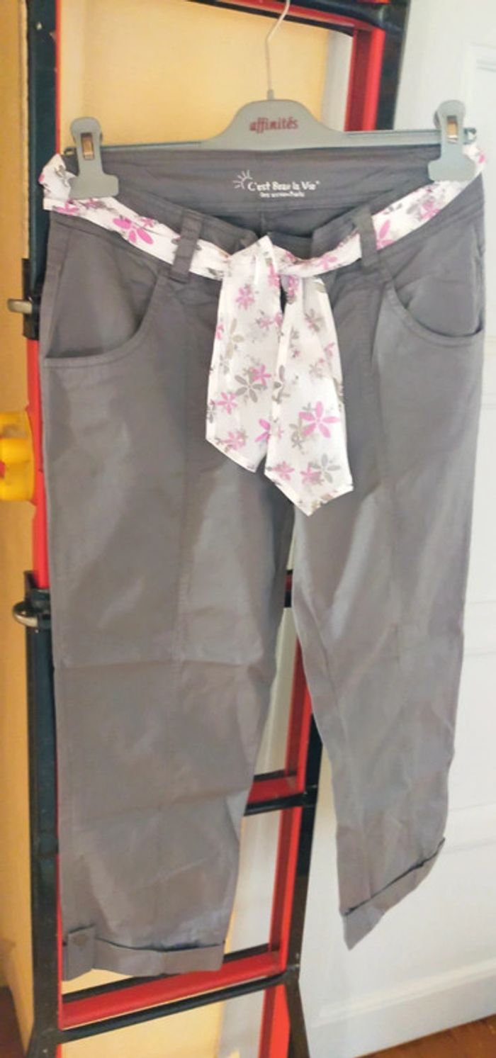 Pantacourt femme