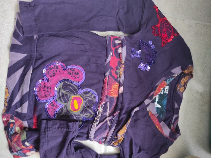 Tee shirt manches longues Desigual 4 ans