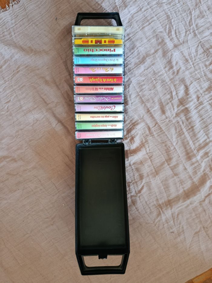 Lot d de 12 anciennes cassettes audio contes pour enfants - photo numéro 6