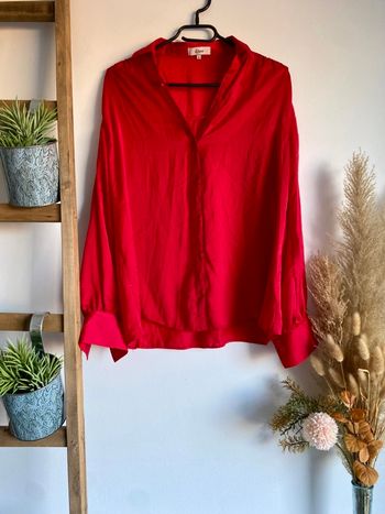 Chemise en satin etam