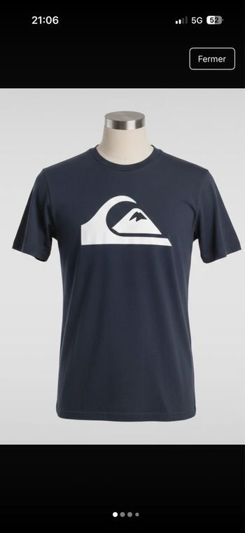 T-shirt garçon - neuf - Quiksilver - Taille 14 ans 