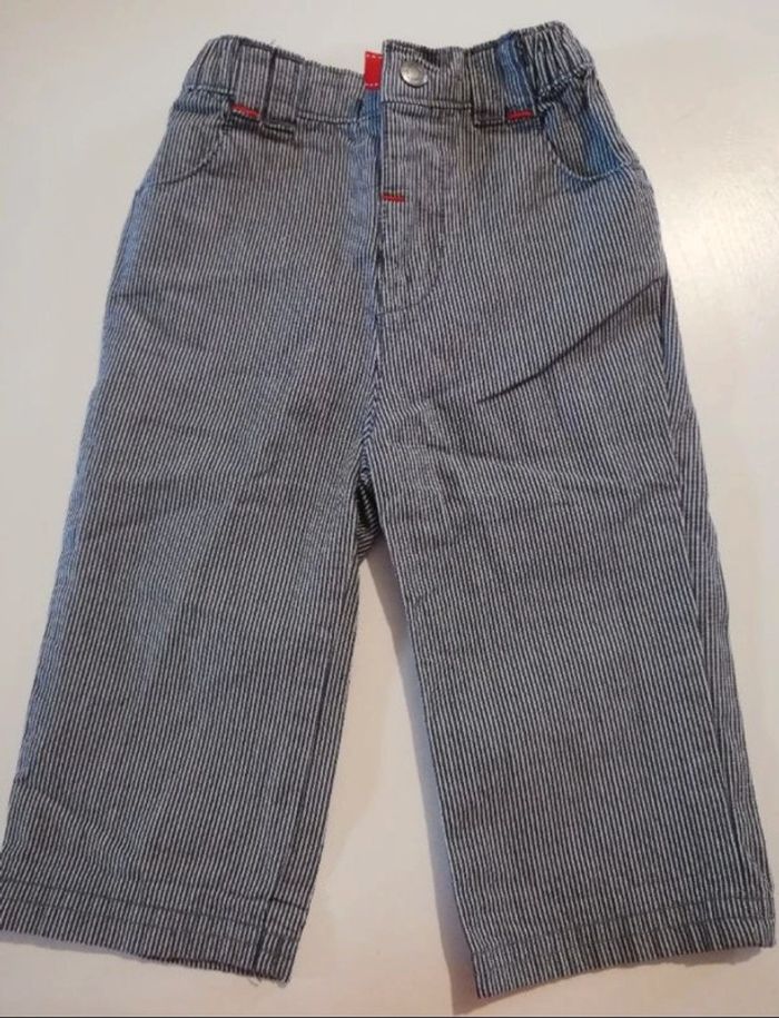 Pantalon à rayures