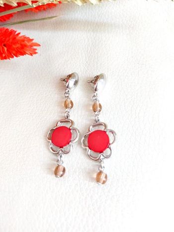 boucle d'oreille vintage rétro