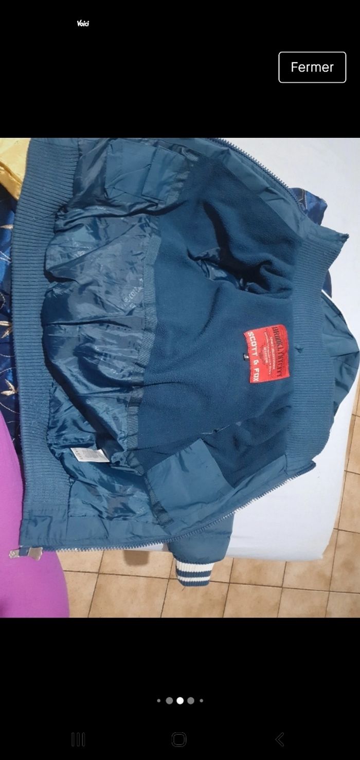 Veste bleu - photo numéro 3