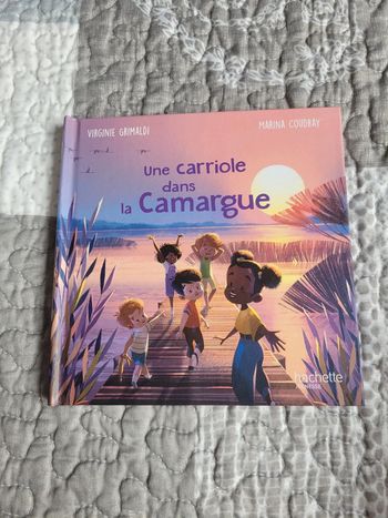 Livre: une carriole dans la camargue
