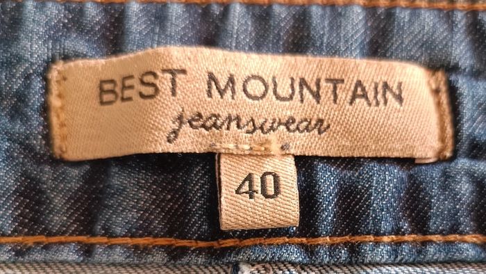 Jupe en jean Best Mountain - T 40 - photo numéro 2