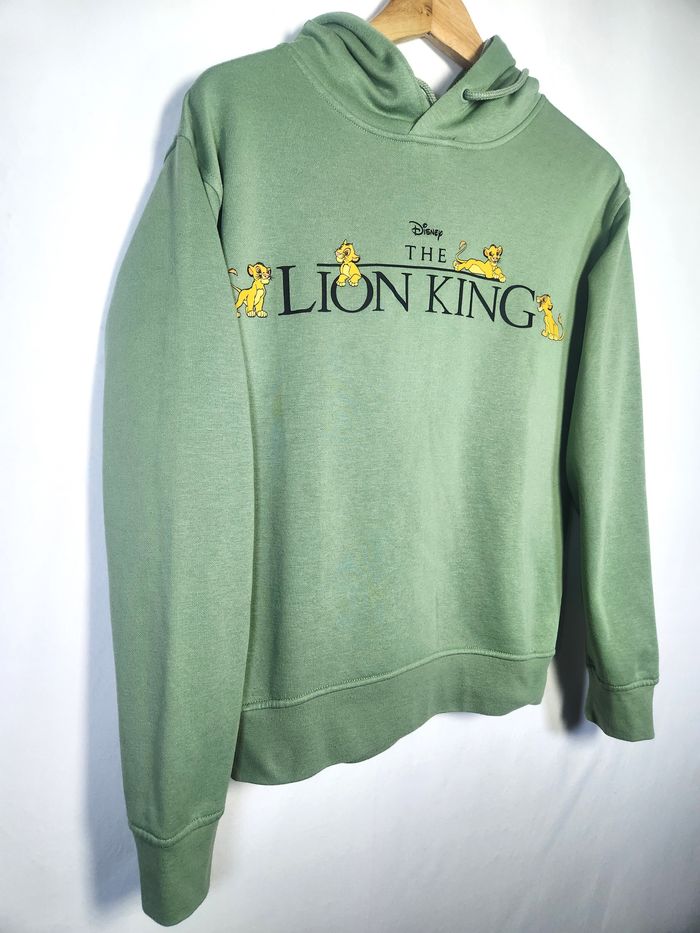 Sweat à Capuche Disney x Primark "Le Roi Lion" Vert - Taille 2XS - photo numéro 2
