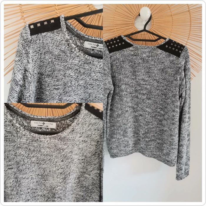 Pull cache cache taille s - photo numéro 2