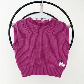 6 ans pull sans manches Lili marelle 
