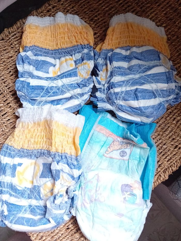 Couches de bain Pampers 3/4 (6/11 kg) - photo numéro 5