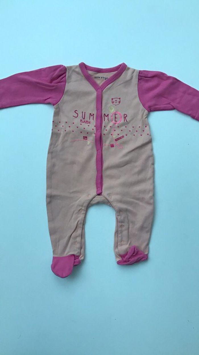 Pyjama sucre d’orge 9 mois