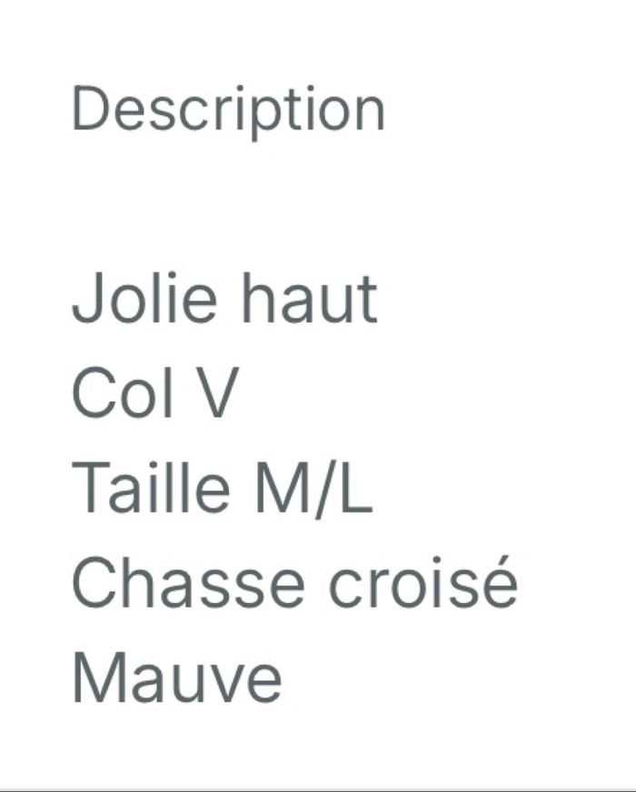 Haut 👚 - photo numéro 6