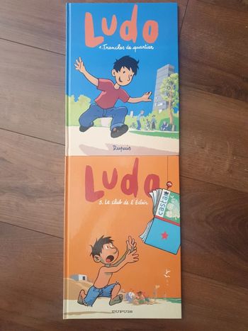Lot de 2 bandes dessinées Ludo
