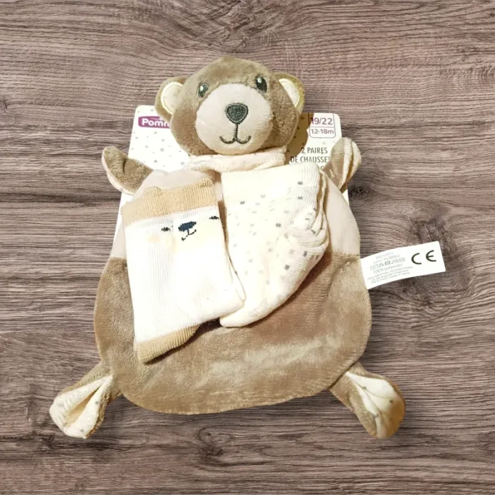 Ensemble doudou et chaussettes Pommette - photo numéro 2