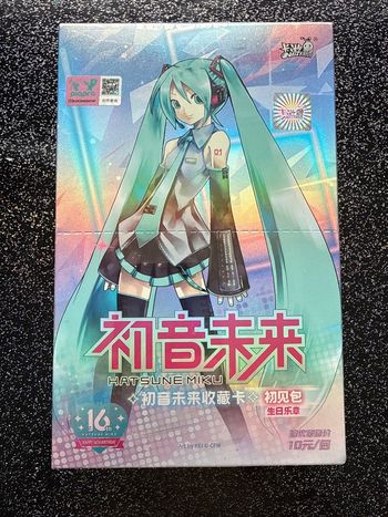 Kayou Card - Display Hatsune Miku 16th Anniversary - Display  (pack de 18 Boosters)
