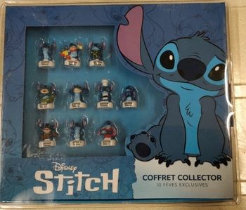 Coffret collector 10 fèves Stitch 