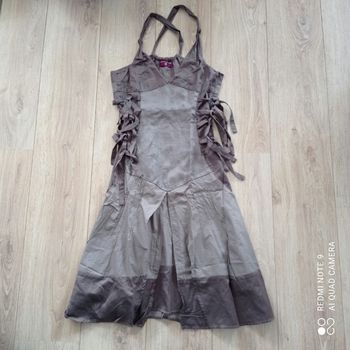 Robe marron t38 One step