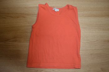 Débardeur orange Kimbaloo 3 ans