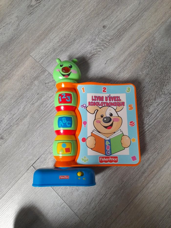 Livre d'éveil rigolotronique fisher price