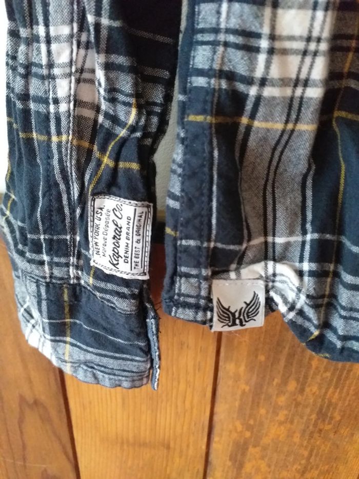 Chemise à carreaux kaporal - photo numéro 6