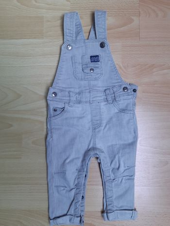 Salopette jeans gris Tape à l'oeil 6 mois TBE
