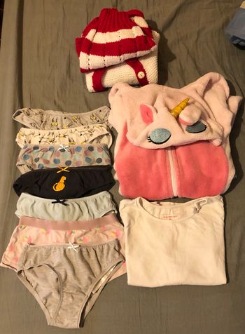 Lot vêtements fille 6 ans