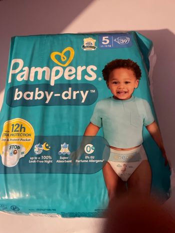 Pampers taille 5