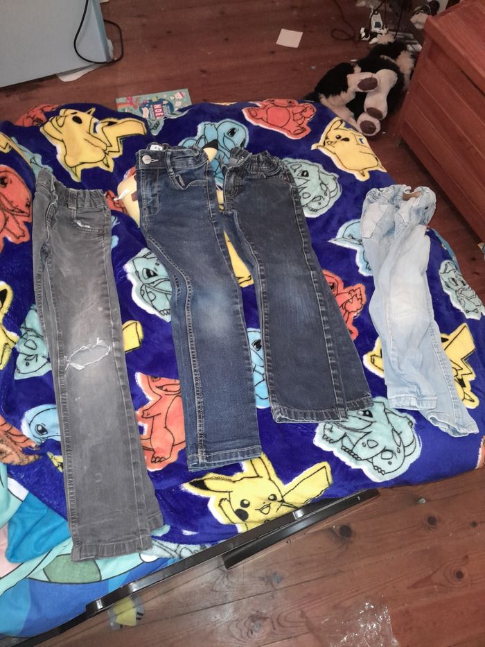 Lot jeans garçon