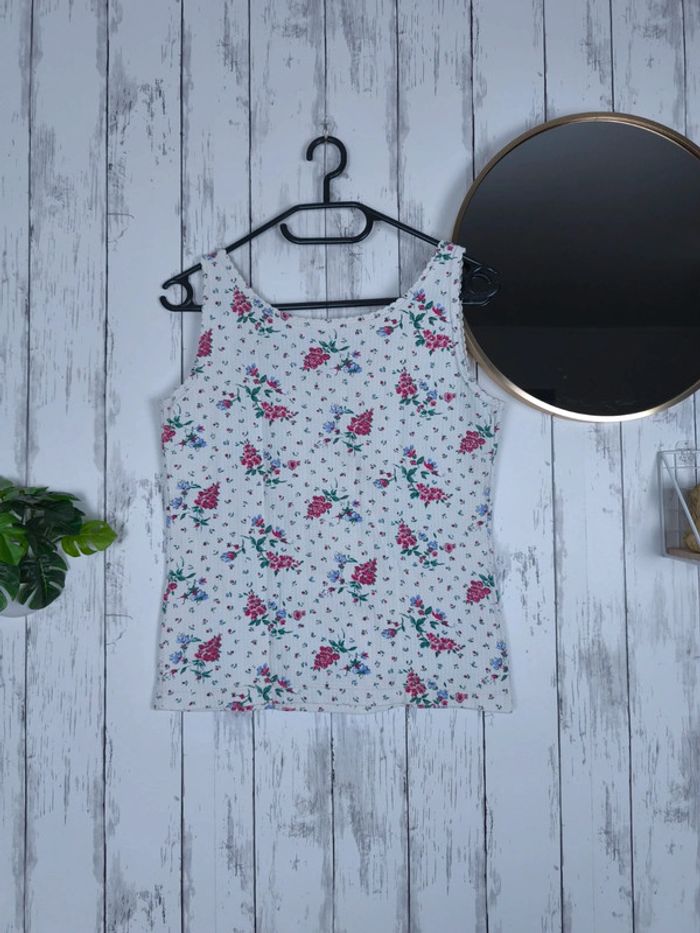 Débardeur fleuri femme 36 - photo numéro 3