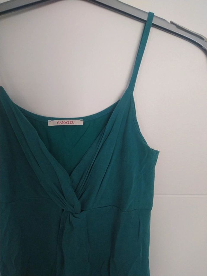 Débardeur turquoise