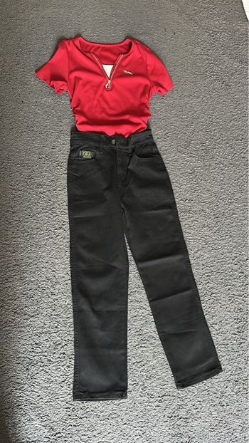 Jean et un haut miumiu