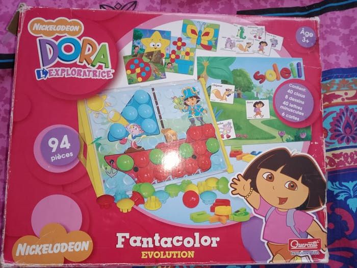 fantacolor évolution dora l'exploratrice "nickelodeon"