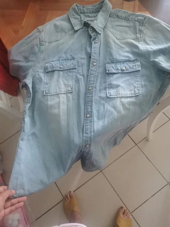 Chemise jeans