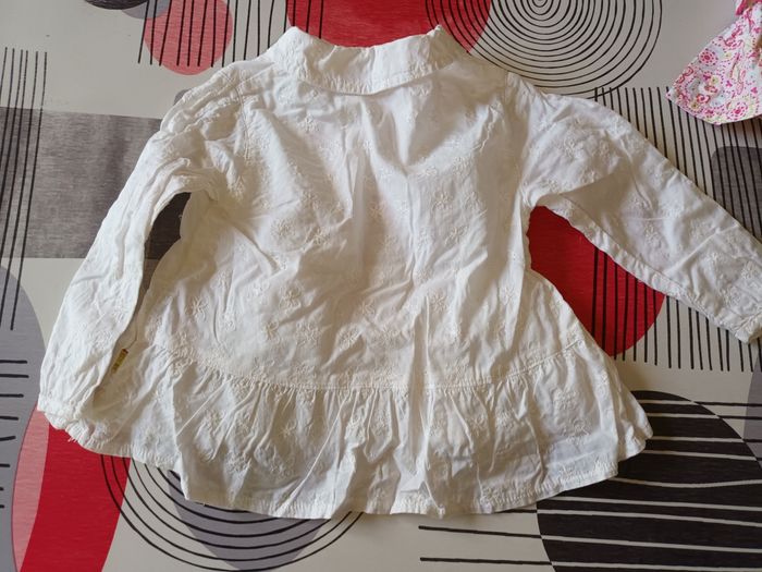 Tenue ensemble chemisier et jupe culotte taille 18 mois - photo numéro 5