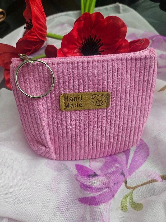 Porte monnaie rose