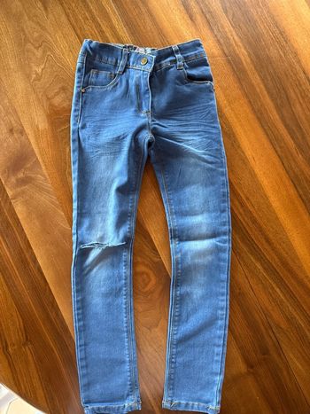 Jeans slim orchestra fille 7 ans taille ajustable