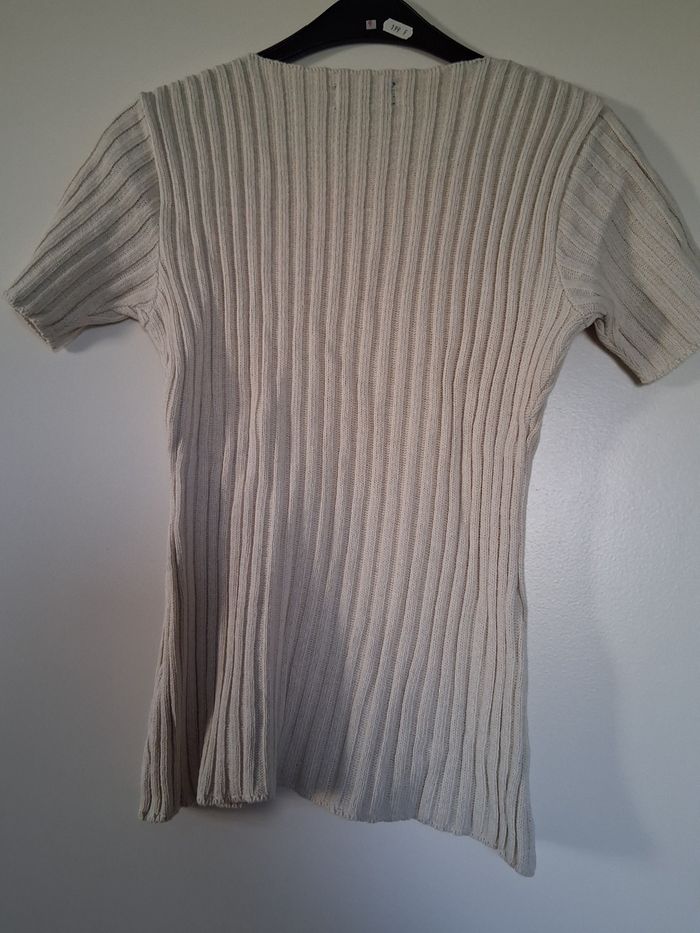 Pull été  beige " t- 34-36 " - photo numéro 2