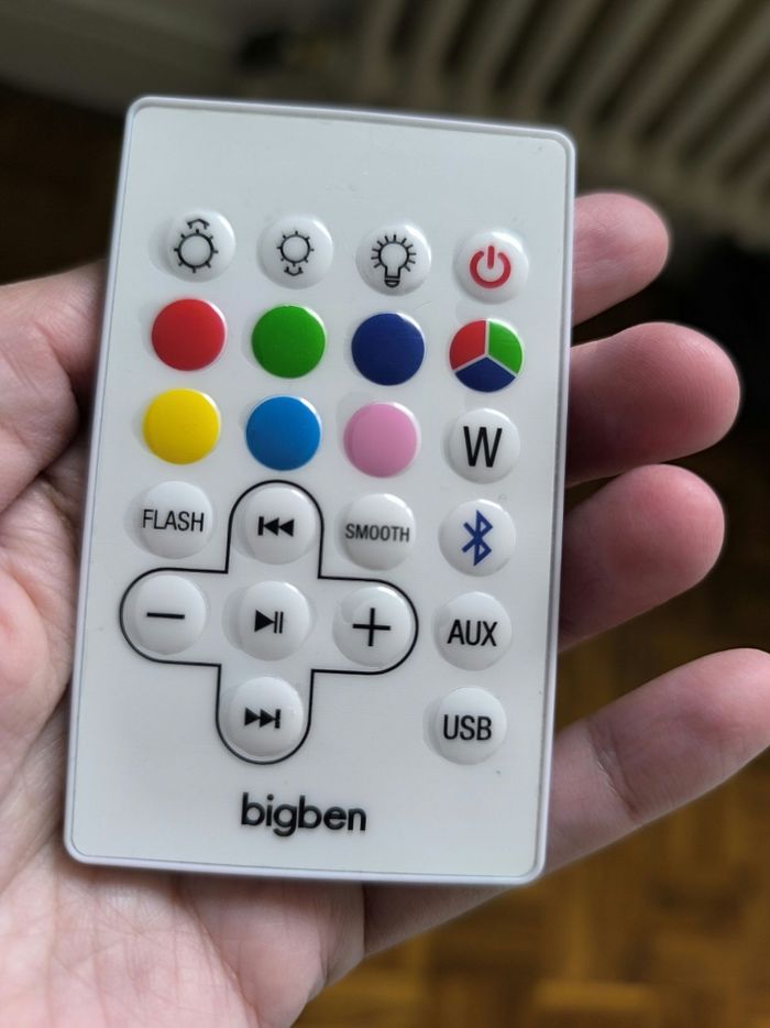 Enceinte bluetooth luminous bigben - photo numéro 2