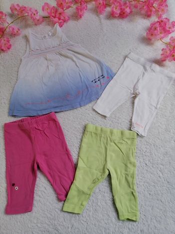 Lot de 4 pièces 3 mois fille 