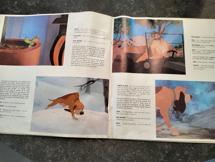 Vinyle histoire Rox et Rouky ( Disney) - photo numéro 7