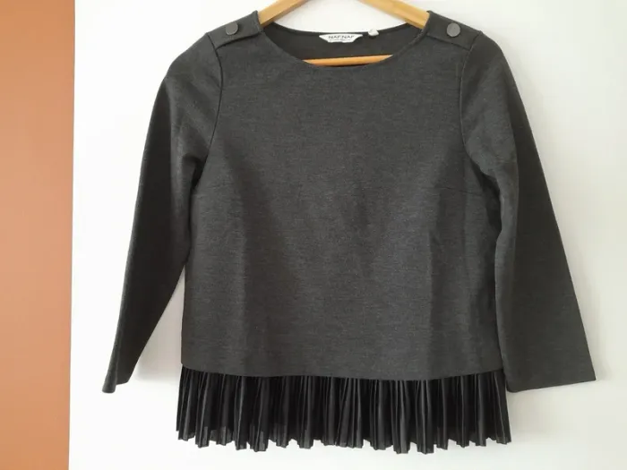 Pull léger Naf Naf volant en bas neuf