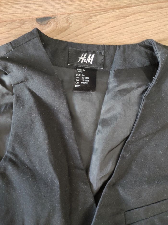 Blazer noir 12/18 mois - photo numéro 2